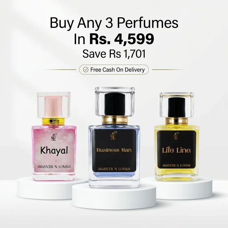 3 perfumes bundle at price 4,599 | scents n loves